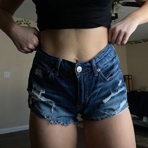 Distressed American Eagle Shorts